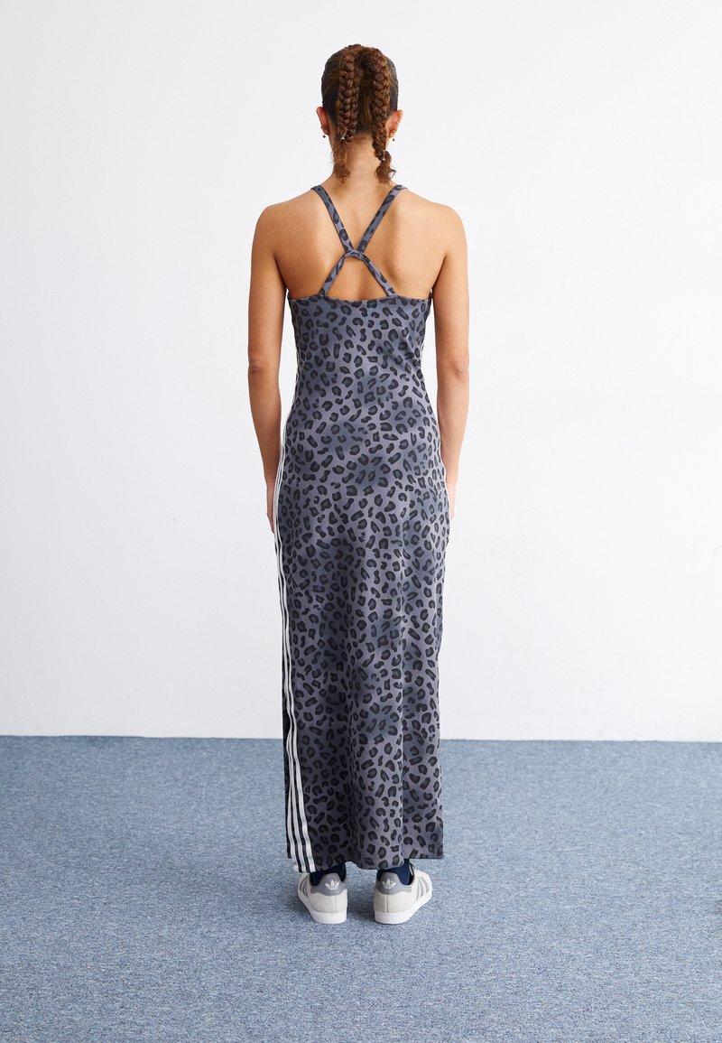 adidas leopard maxi dress Adidas + Leopard Print Knit Maxi Dress