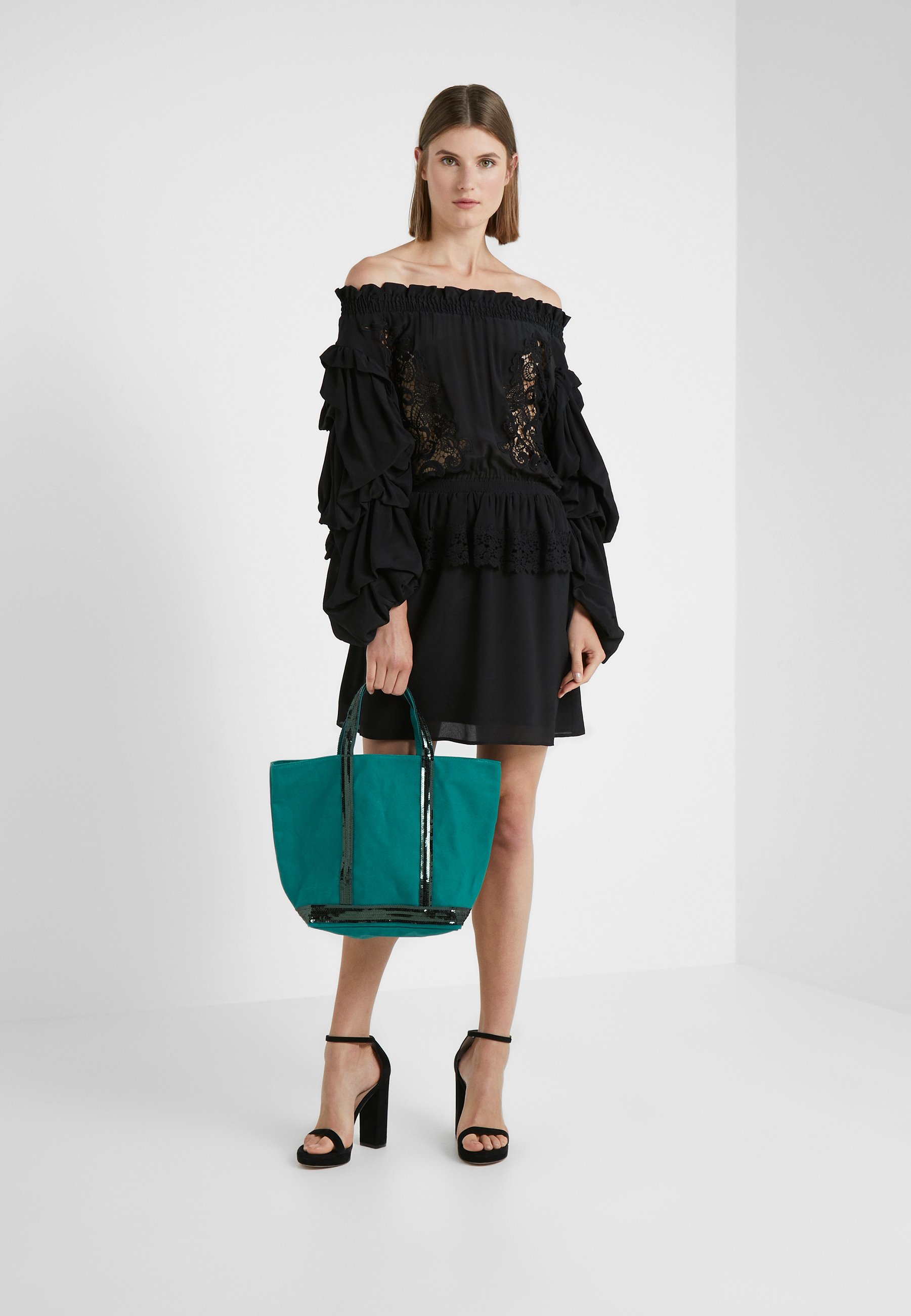 Vanessa Bruno CABAS MOYEN Håndveske emeraude Zalando.no Vanessa Bruno CABAS MOYEN Håndveske bordeaux Zalando.no