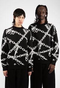 Wasted Paris KNUCKLES UNISEX - Strikkegenser - black