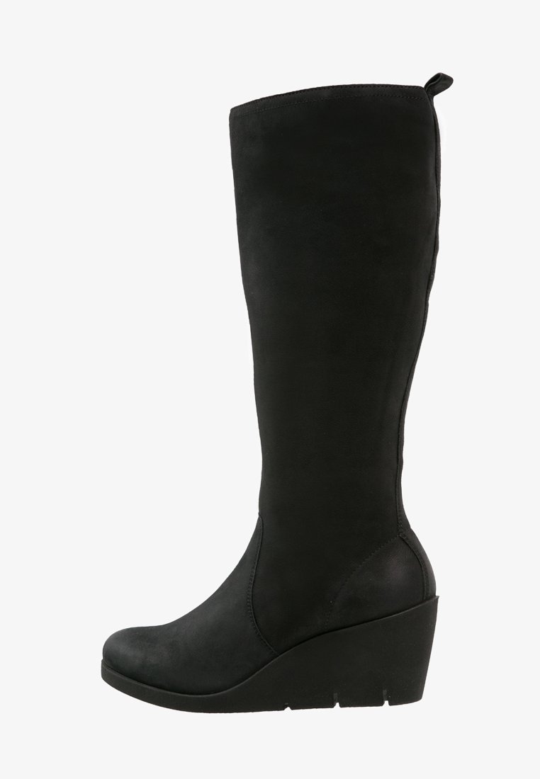 ECCO Bottes compensées - black
