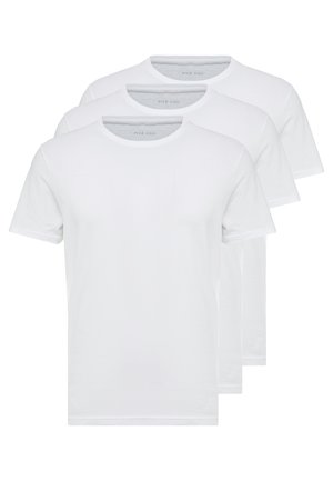 3 PACK - Basic T-shirt - white
