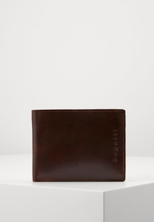 RFID COIN WALLET WITH FLAP - Wallet - brown