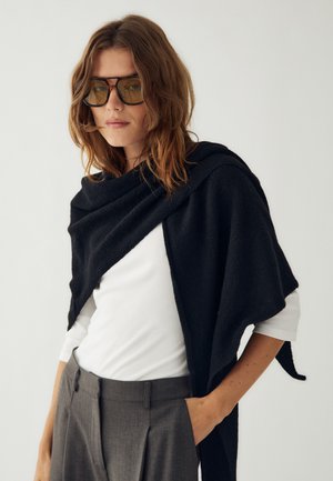 Noella, N-LOENA KNIT SCARF - Bufanda - black