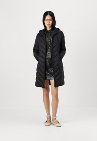 VILA VIMANYANA PUFFER - Viegla jaka - black
