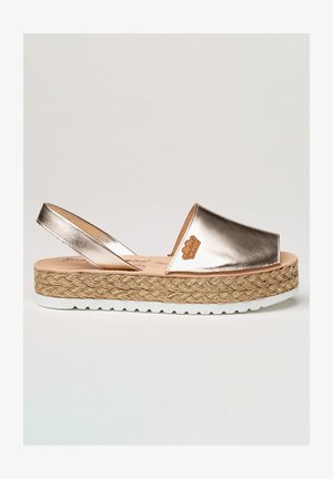 Chamby IBICENCA - Sandalias con plataforma - platino