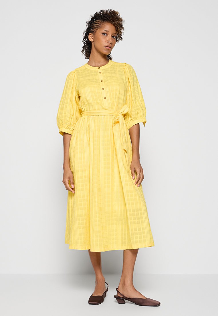 Barbour Blousejurk geel Barbour Blousejurk geel