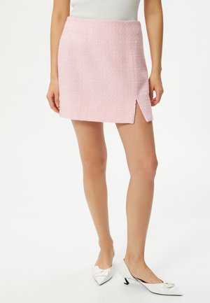 Koton MEDIUM RISE SLIT - Minijupe - pink