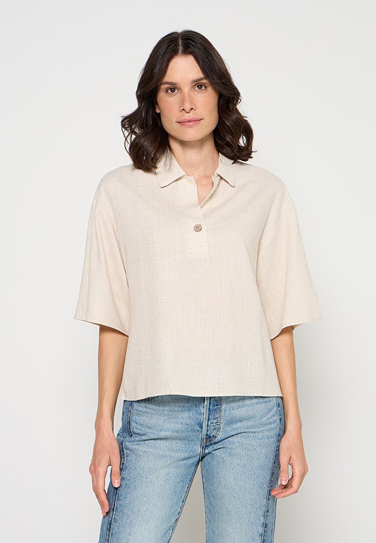 Le Jardin Du Lin Blouse beige
