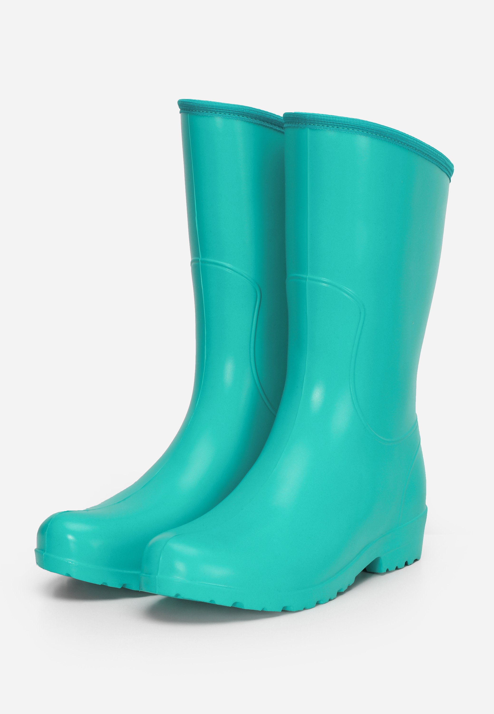 turquoise wellies