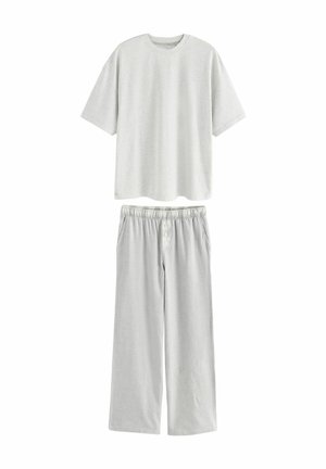 SHORT SLEEVE SET - Pigiama - grey gingham