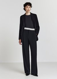 Calliope CON PINCES - Pantaloni - ultrablack