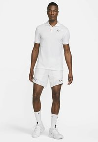 Nike Performance THE  POLO RAFA - Polo marškinėliai - white black