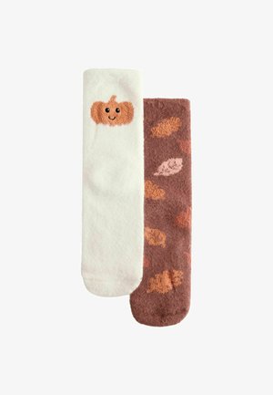 Next, COSY ANKLE SOCKS 2 PACK - Strømper - autumal pumpkin