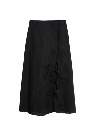 Marks & Spencer, A-snit nederdel - black