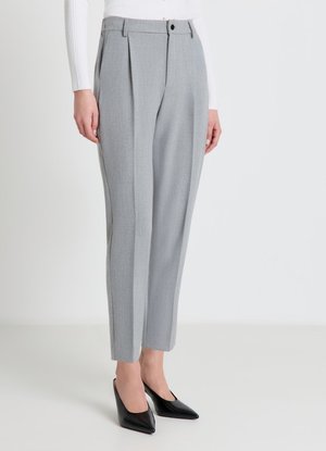 Calliope, LUNGO TINTA UNITA - Pantalon classique - grigio cemento