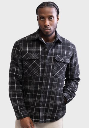 IAN OVERSHIRT - Cămașă - black check