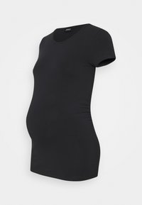 ONLY MATERNITY OLMLOVELY ONECK 2PACK - T-shirt básica - night sky/white