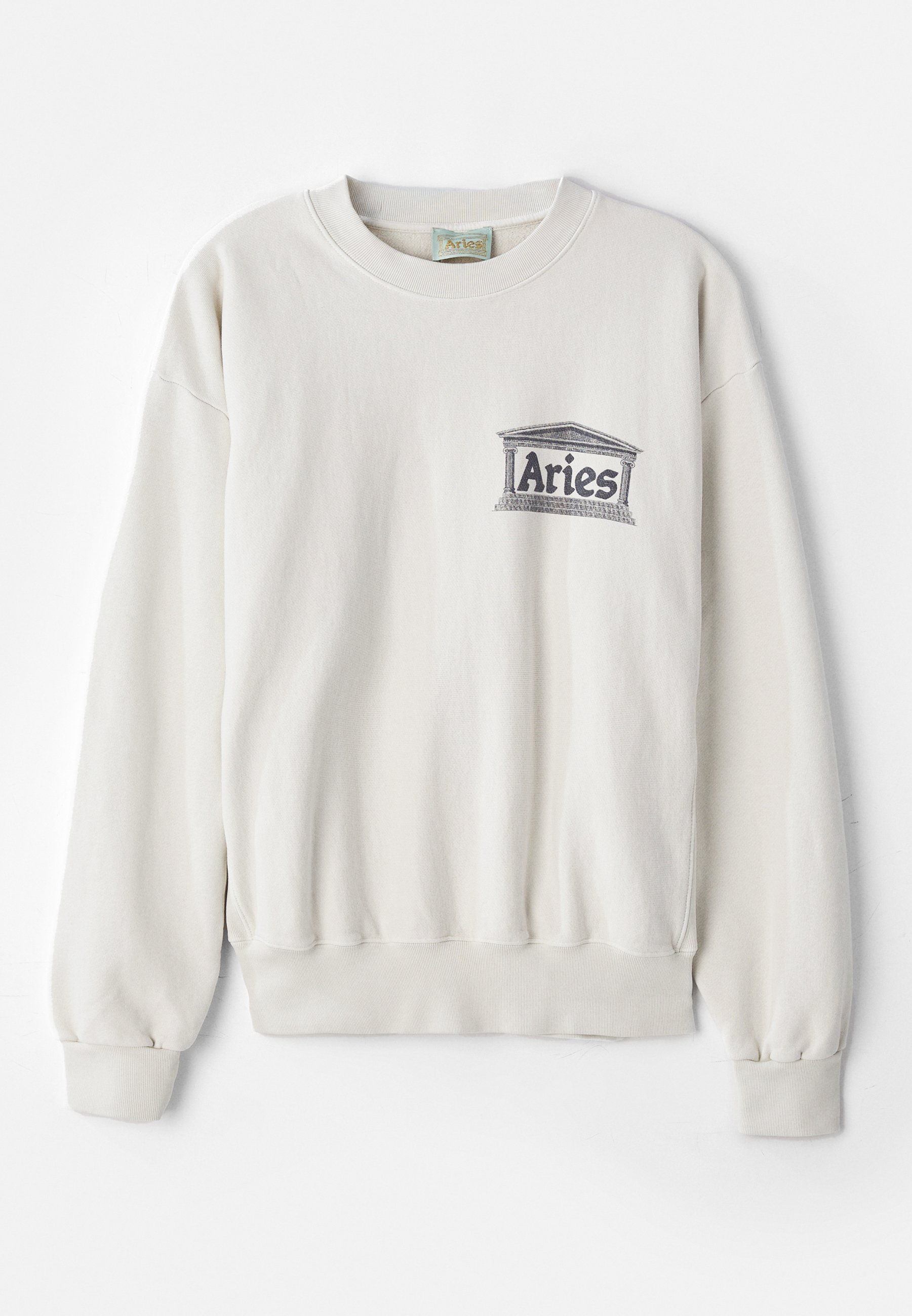 Aries PREMIUM AGED TEMPLE - Sweatshirt - off white/light