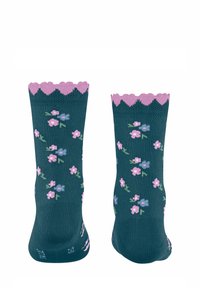 FALKE DITSY FLOWERS - Socken - peacock