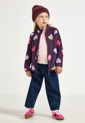 Lindex, JACKET FLEECE - Fleecejas - dark dusty lilac