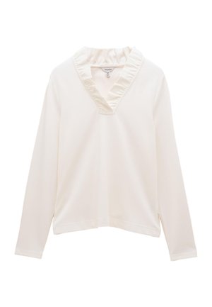 Tom Joule, REGULAR FIT - HEIDI FRILL NECK - Longsleeve - cream