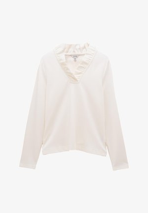 Tom Joule, REGULAR FIT - HEIDI FRILL NECK - Longsleeve - cream