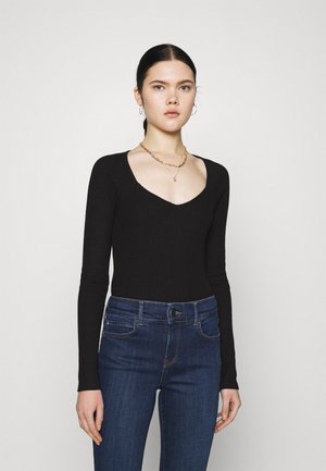 EDA - Topper langermet - black