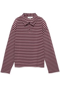 STRIPED LONG SLEEVE  - Longsleeve - bordeaux