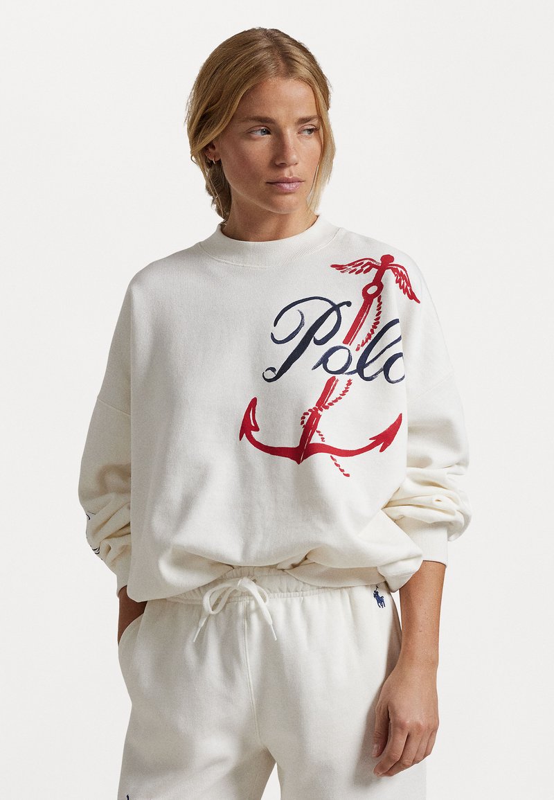 Polo Ralph Lauren - LOGO GRAPHIC CREWNECK - Sweatshirt - nevis, Vergrößern