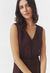 TATUUM CLAIRE - Kasdienė suknelė - maroon