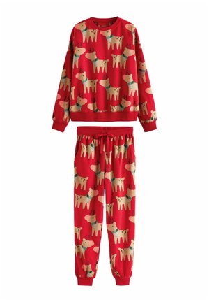 Next FAMILY MATCHBACK COSY LONG SLEEVE SET - Pyjama set - red reindeer