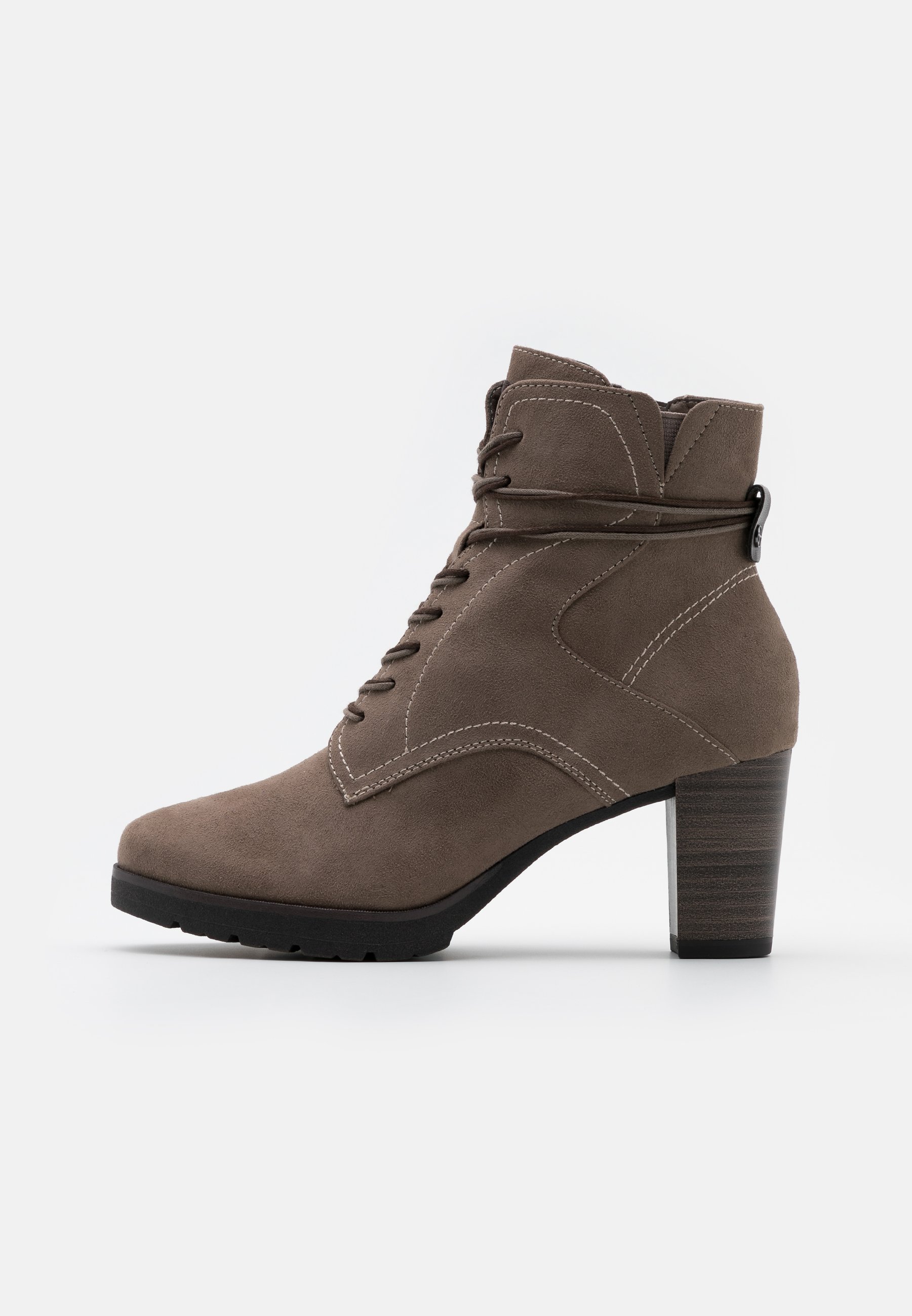 Tamaris BOOTS - Platåstøvletter - pepper Tamaris BOOTS - Platåstøvletter - pepper