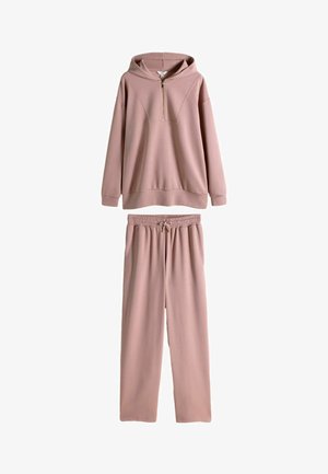 THE SET ZIP THROUGH SET - Treniņtērps - pink