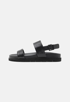 LEATHER UNISEX - Sandales - black
