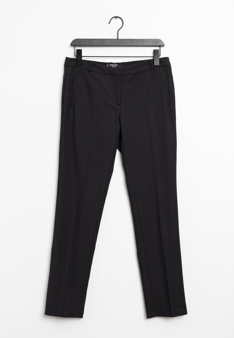 Mango Pantalon classique - black