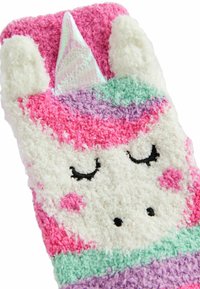 Next CHRISTMAS COSY REGULAR FIT - Socken - pink unicorn