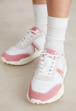 Lacoste L-SPIN DELUXE  - Trainers - white/pink