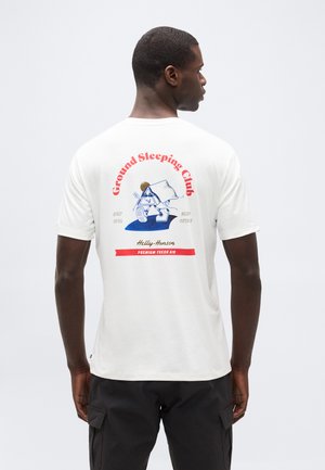 SKOG GRAPHIC - T-Shirt sport - white