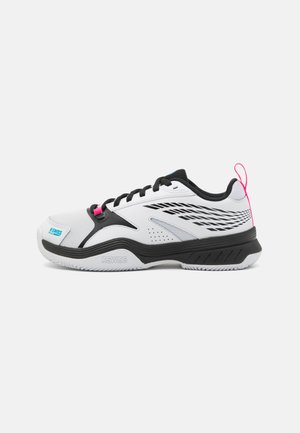SPEEDEX - Zapatillas de pádel - white/black/aquarius