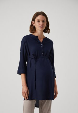 MLMERCY 3/4 WOVEN TUNIC - Tunique - navy