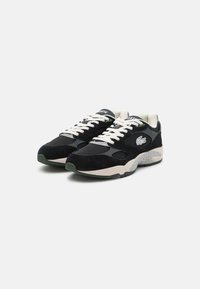 Lacoste STORM - Tenisky - black/dark grey