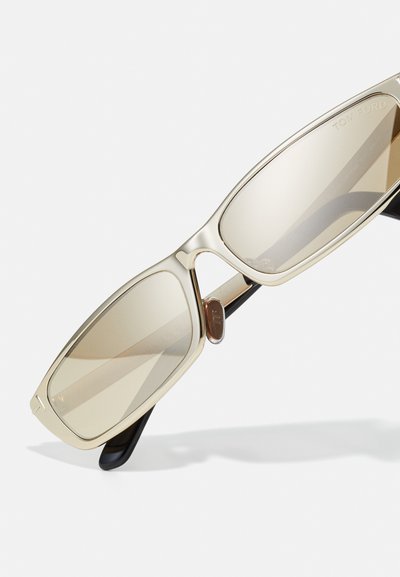 Tom Ford EVERETT UNISEX - Γυαλιά ηλίου - gold-coloured/brown mirror