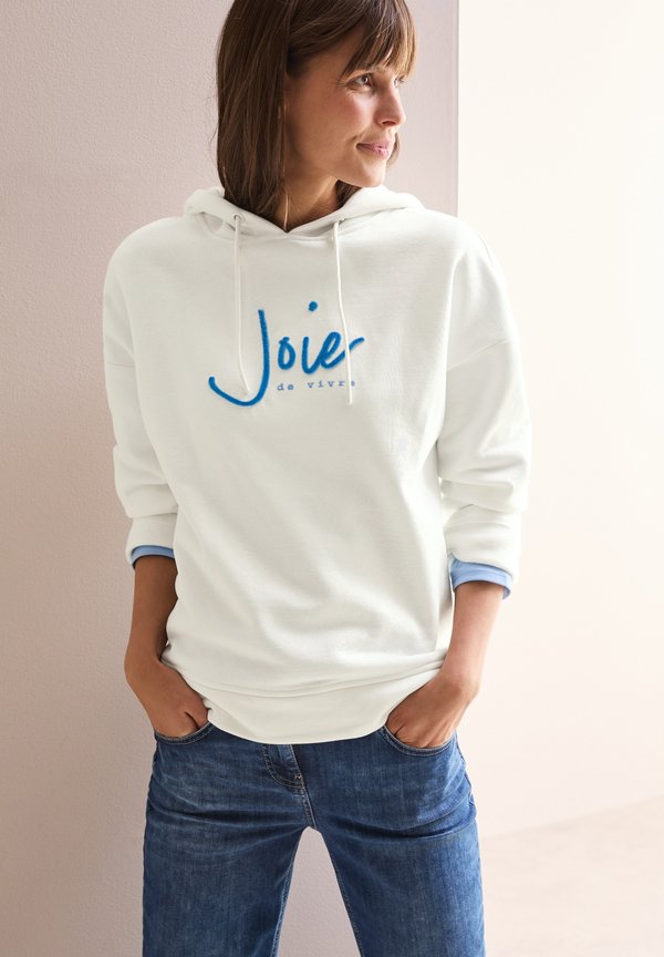 Kapuzenpullover - weiß