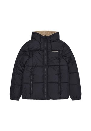 REVERSIBLE PUFFER - Winterjas - black