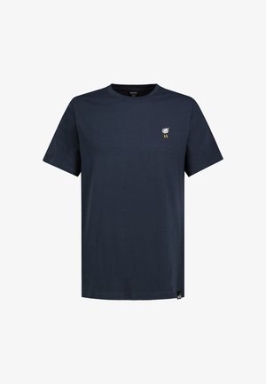 Eight 2 Nine, EIGHT 2 NINE T-SHIRT MIT STICK-PATCH MARITIM - Print T-shirt - dark-blue