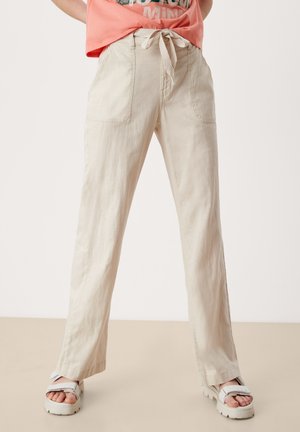 CASUAL - Trousers - beige