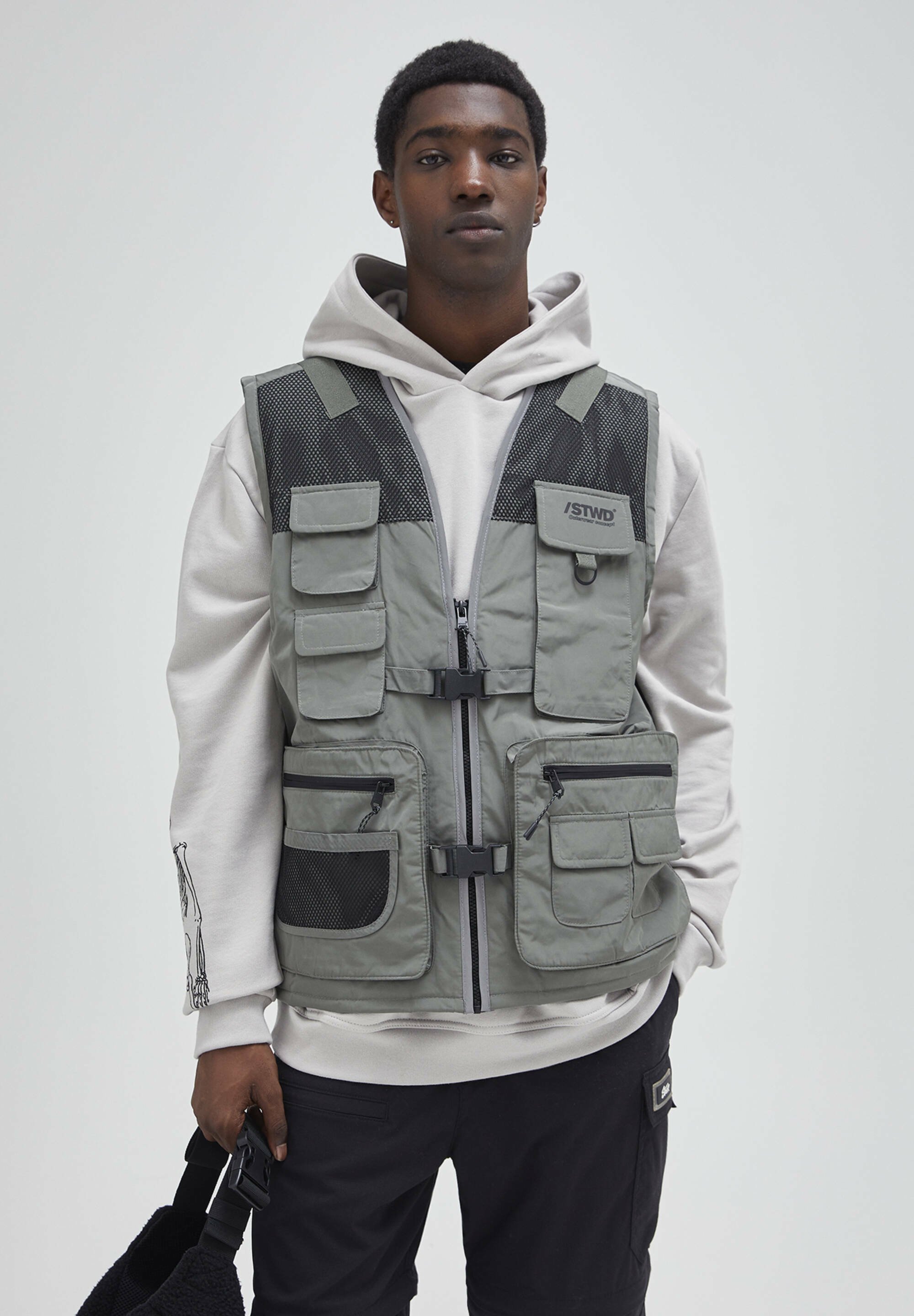 pull and bear veste sans manche