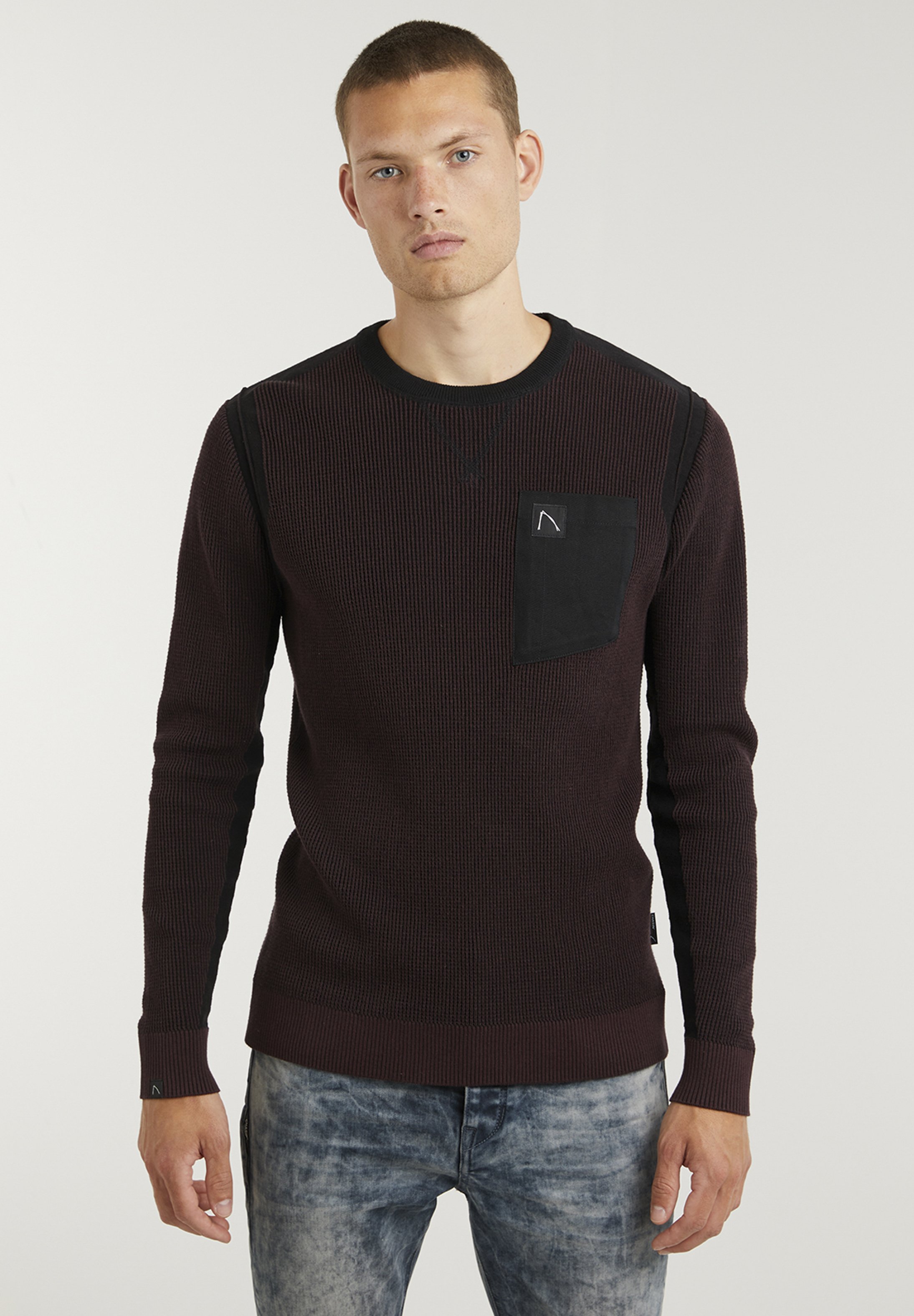 CHASIN' UNSENNY Trui red Zalando.nl CHASIN' Truien & vesten heren online | ZALANDO