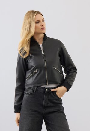 Bolongaro Trevor BEKLEIDUNG DARCIE BOMBER - Lederjacke - black wss