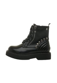 mtng Botines con cordones - black